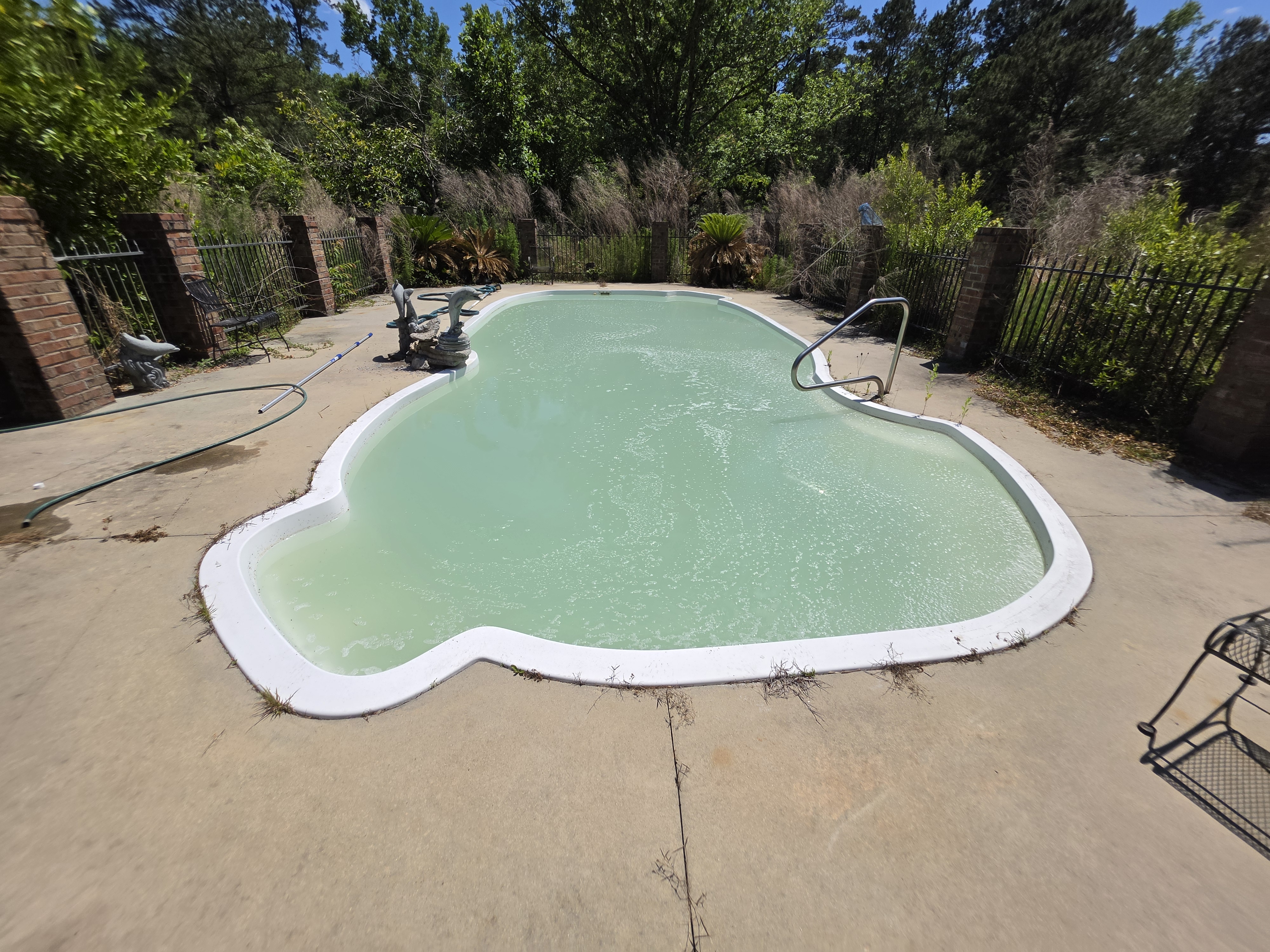 Pool treatment begins