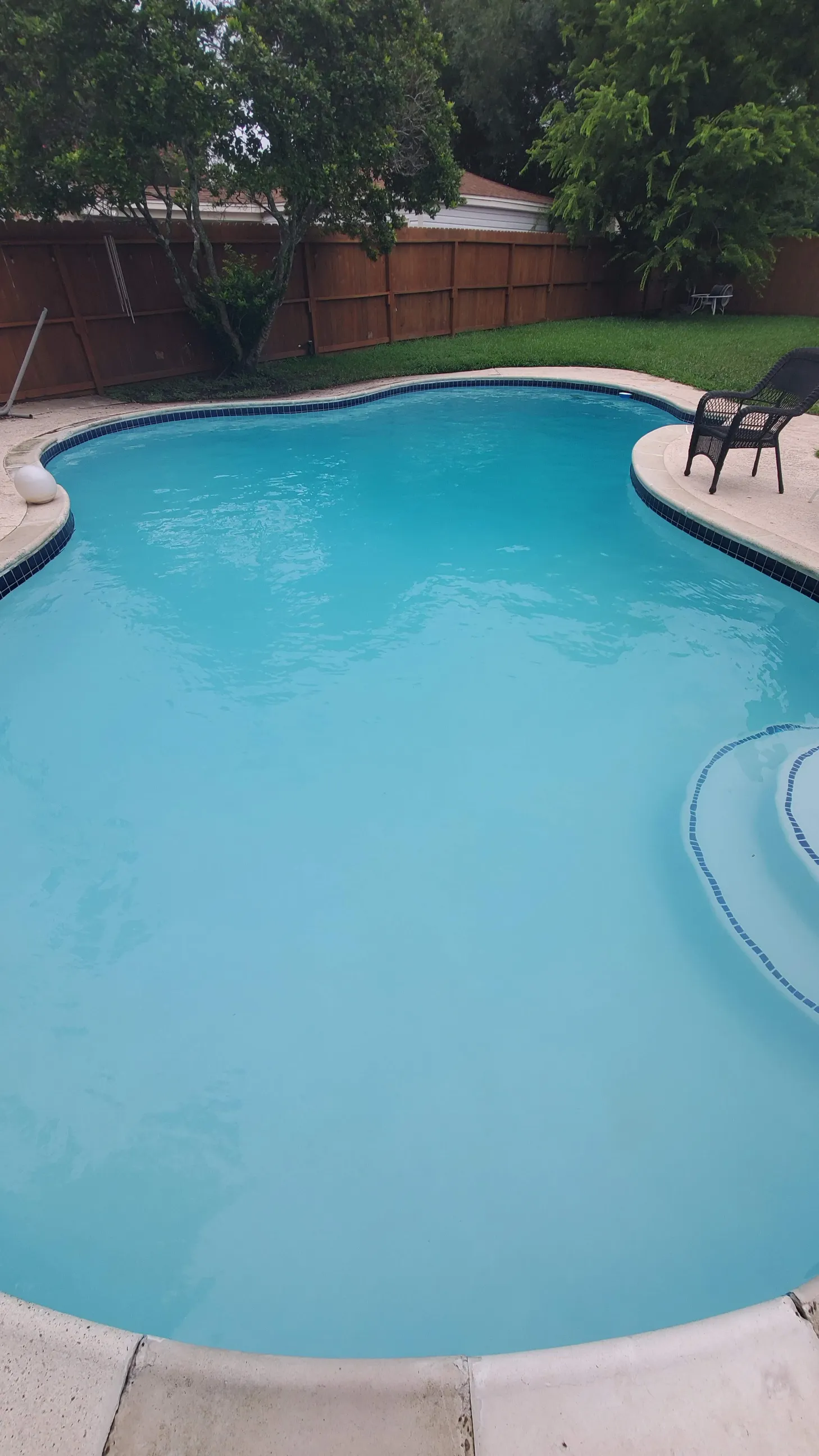 Perfect water clarity