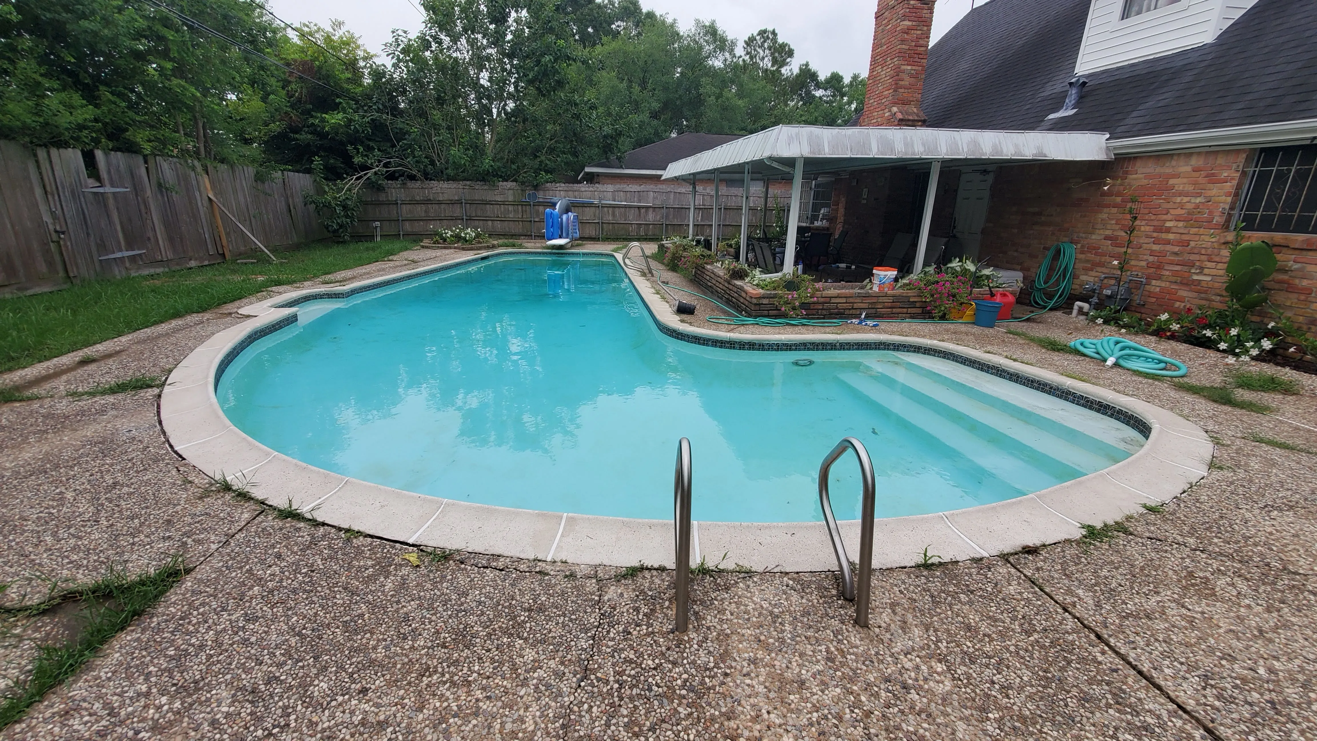 Crystal clear pool